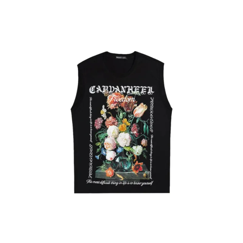 Floral Printed Undershirt