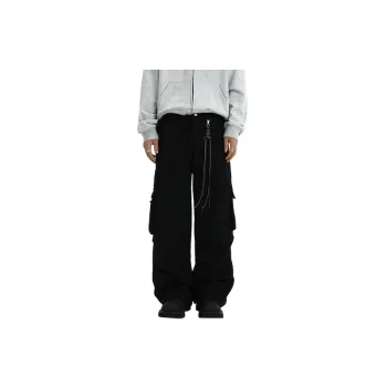 Retro Loose Straight Leg Cargo Pants