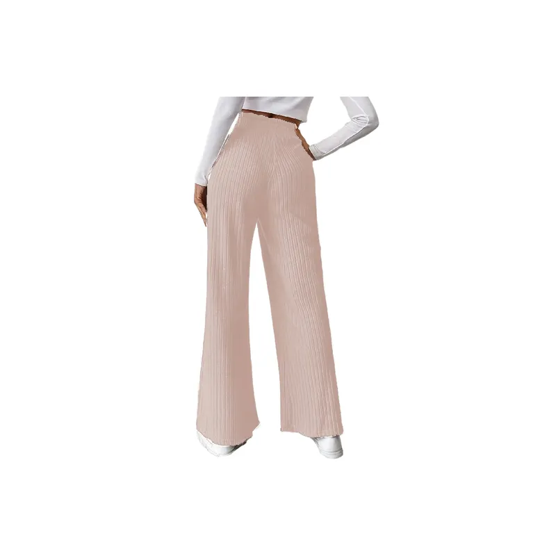 Casual Loose Polyester Sports Pants Women-3