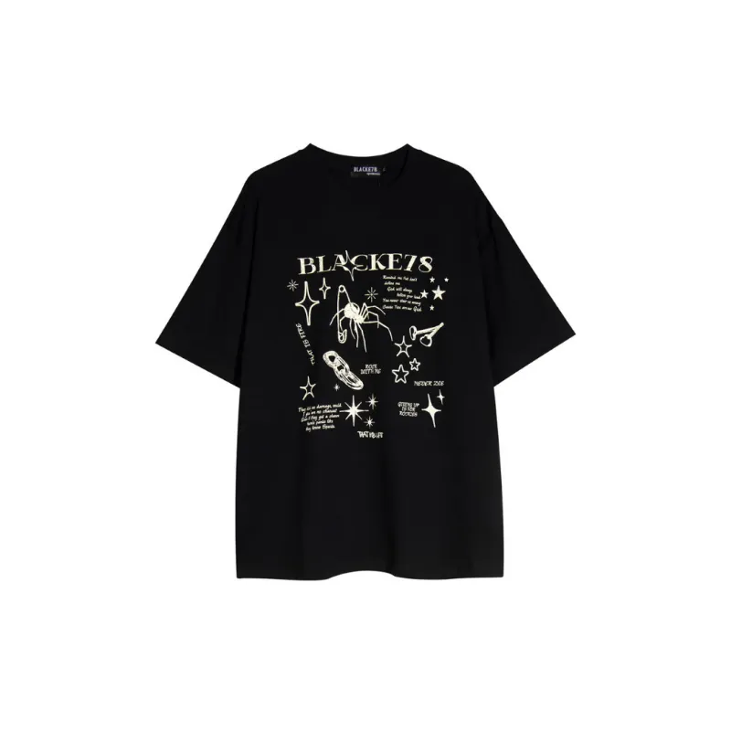 Street Letter 100% Cotton T-Shirt-0