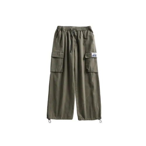 Straight Trendy Plus Size Loose Washed Crock Pants