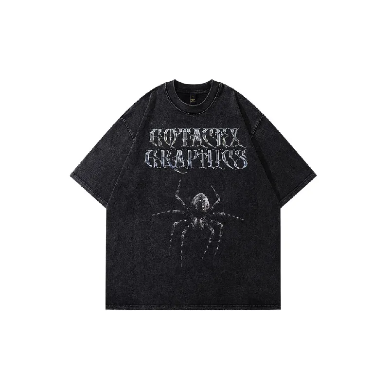 Casual Loose 100% Cotton T-Shirt-0