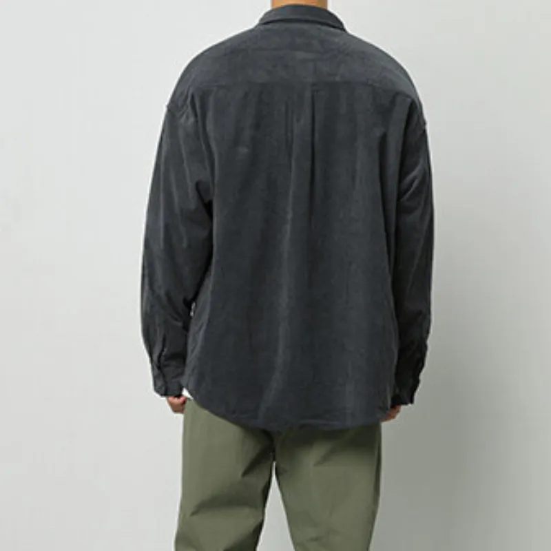 Casual Fashionable Silk Shirt Unisex-5