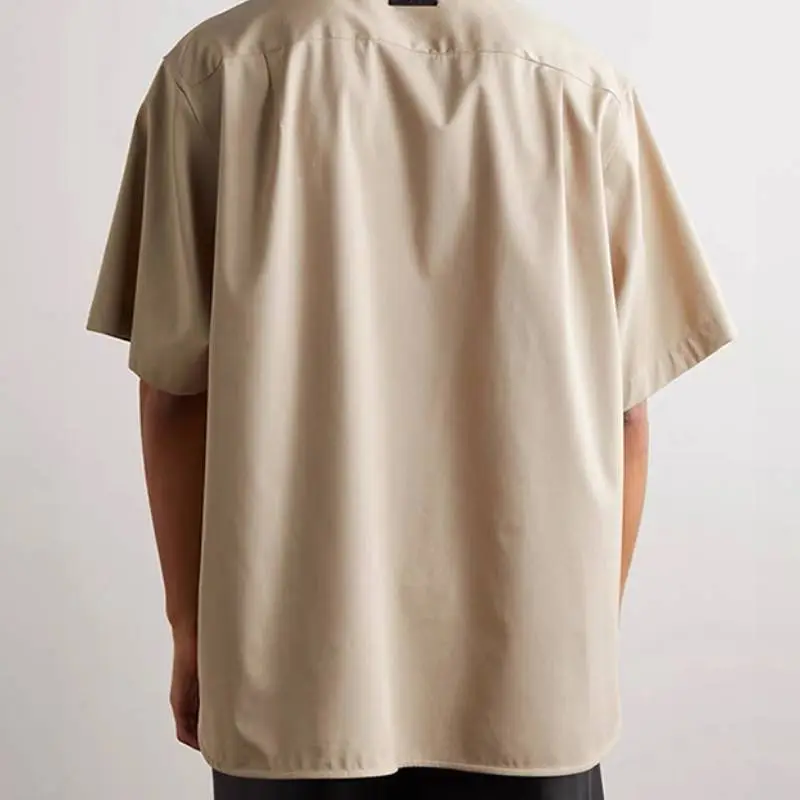 Basics Simple Combed Cotton Shirt Unisex-6