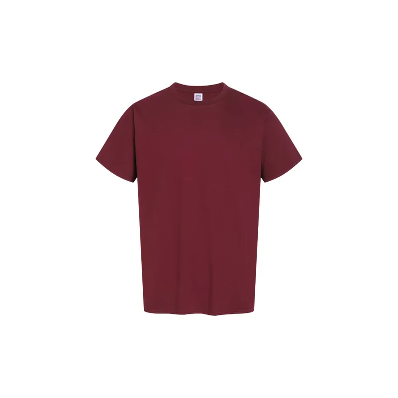 Plain Simple Combed Cotton T Shirt-2