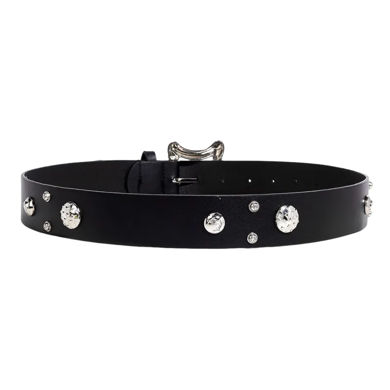 Punk Street Leather Belt-1