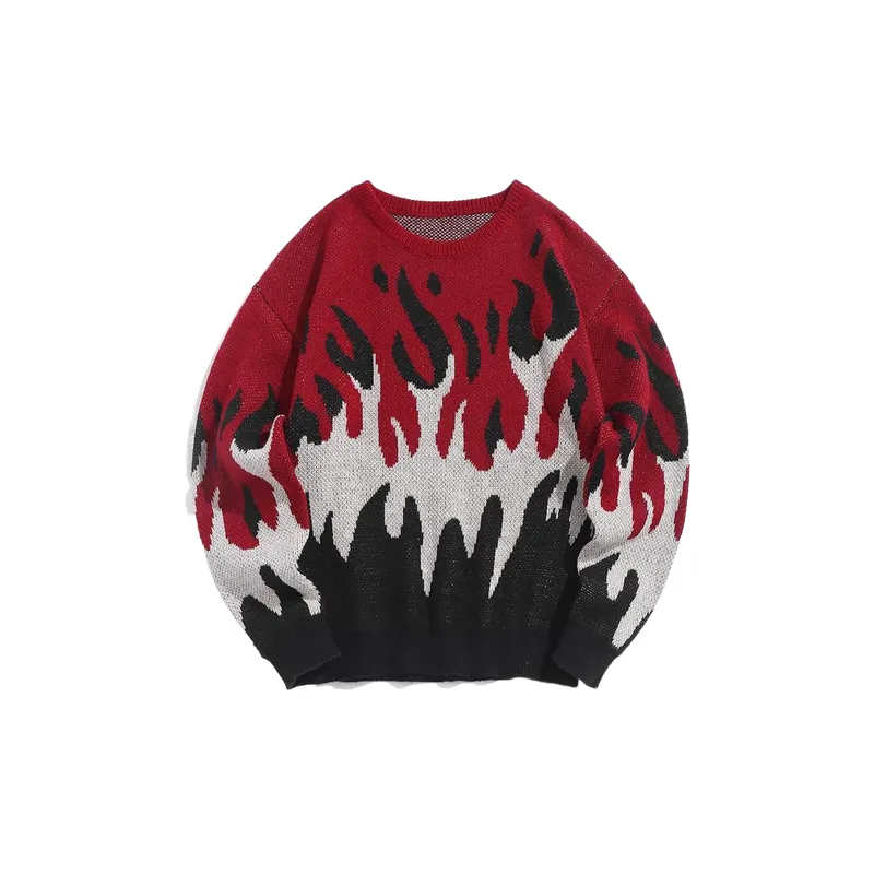 Casual Fashionable Long Sleeve Sweater-0