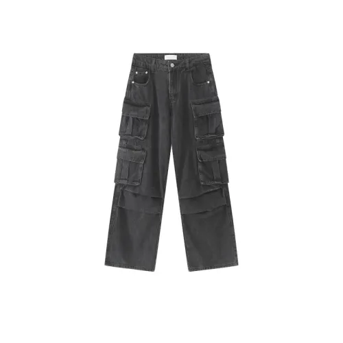 Fashion Hip Hop Big Pocket Cargo Jeans