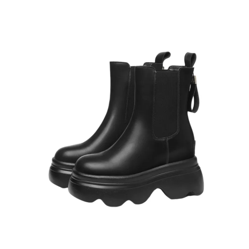 Fashionable Plain Chelsea Boot-3