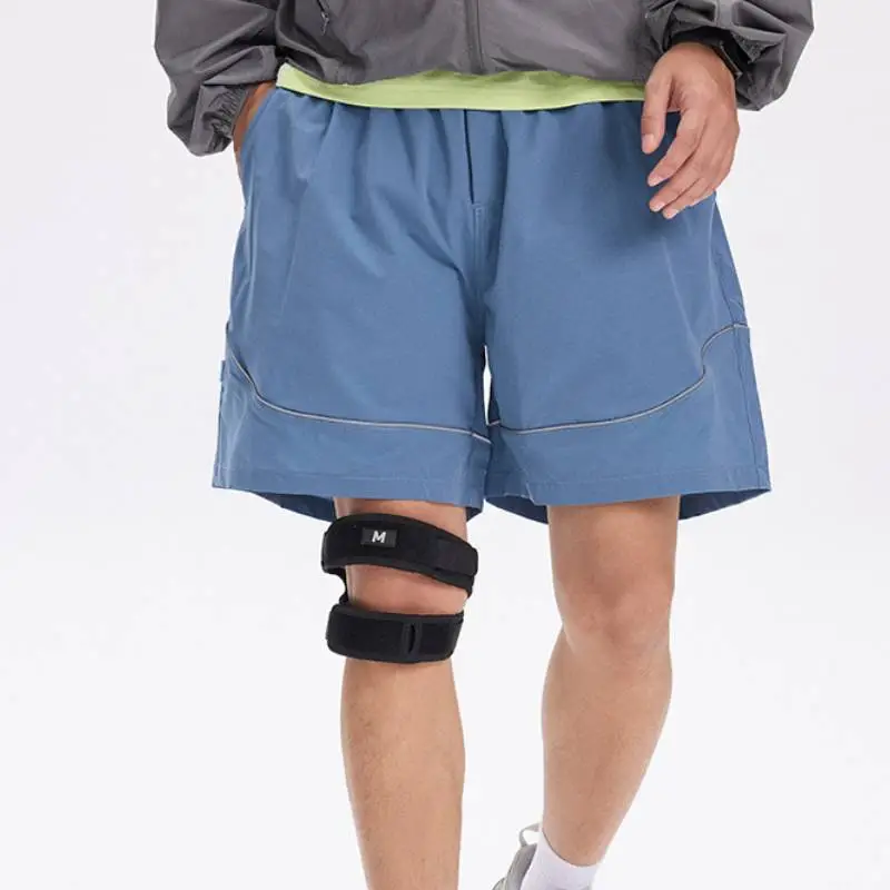 Simple Fashionable Blended Synthetic Fabrics Sports Shorts-8