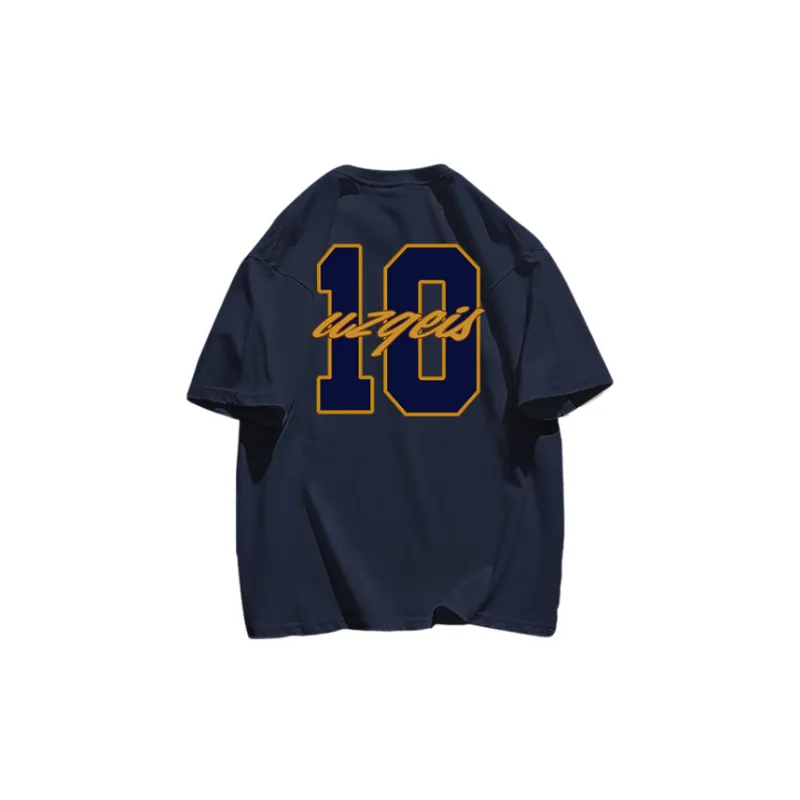 Hip Hop Pure Cotton Short Sleeved T Shirt-9