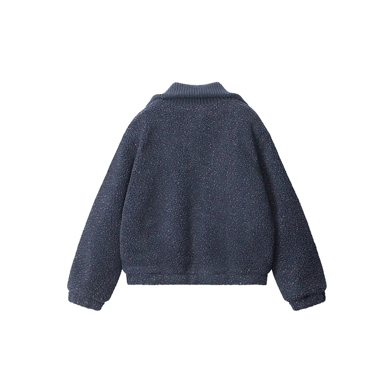 Simple Warm Quilted Jacket Women-5
