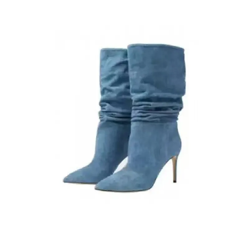 Fashionable Funky Mid Calf Boots-2