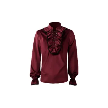 Retro Funky Figured Corduroy Shirt