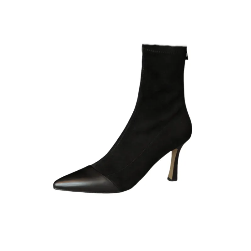 Elegant Plain Ankle Boots-0