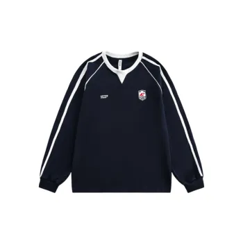 Retro Sporty Cotton T Shirt