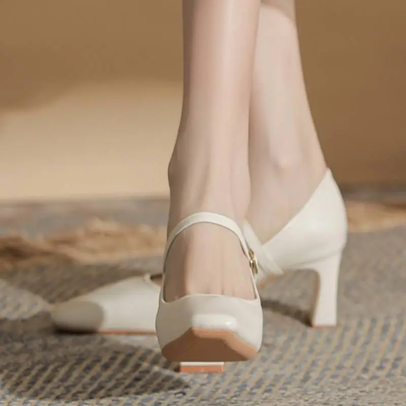 Fashionable Simple Mary Jane Shoes-11