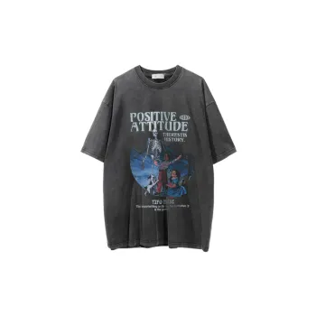 Loose Casual Cotton Blended Fabric T Shirt