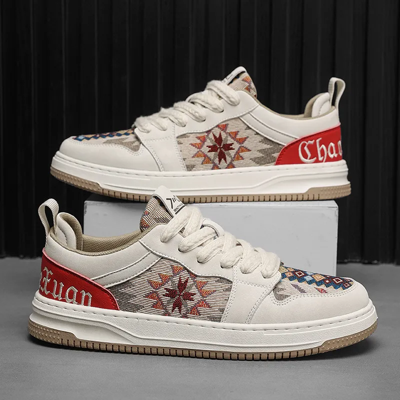 Breathable Casual Stylish Skateboarding Shoes-1