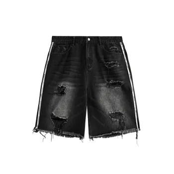 Street Loose Denim Shorts