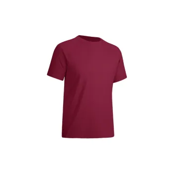 Casual Plain Blended Synthetic Fabrics T Shirt Unisex