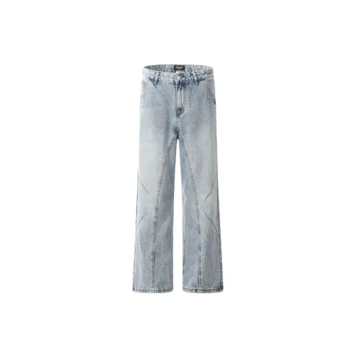 Retro Straight Leg Jeans