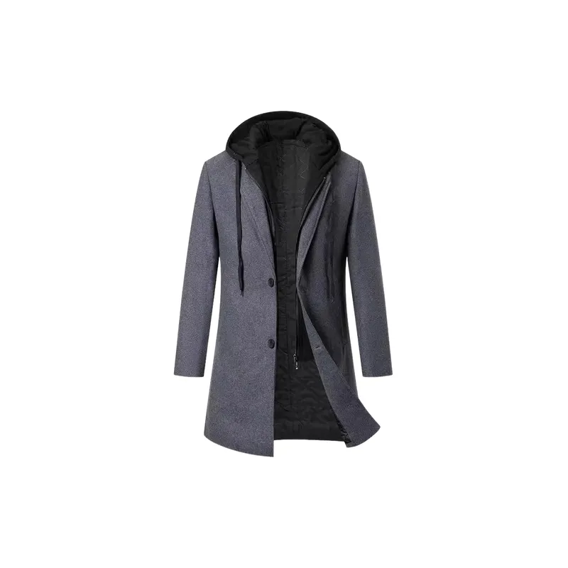Casual Loose Woolen Fabric Coat-8