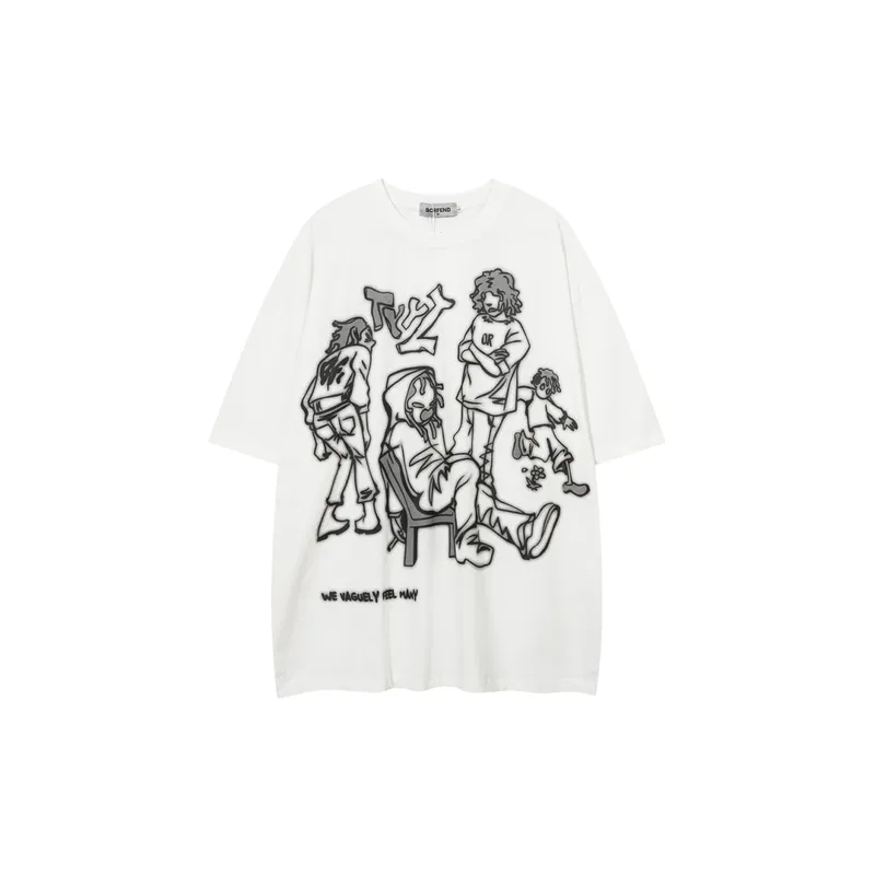 Casual Breathable 100% Cotton T Shirt-8