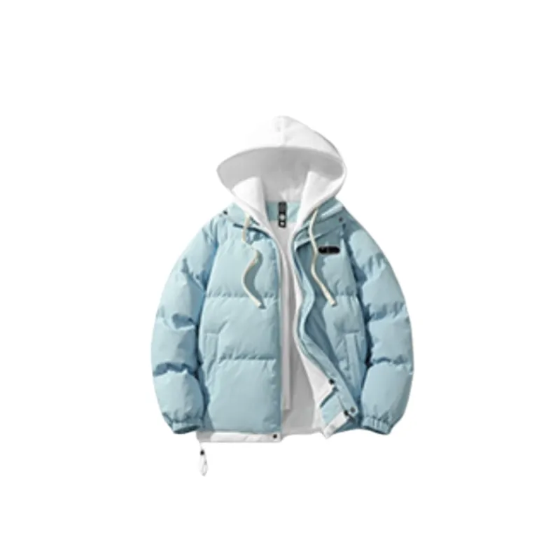 Fashionable Loose Plain Woven Quilted Jacket-0