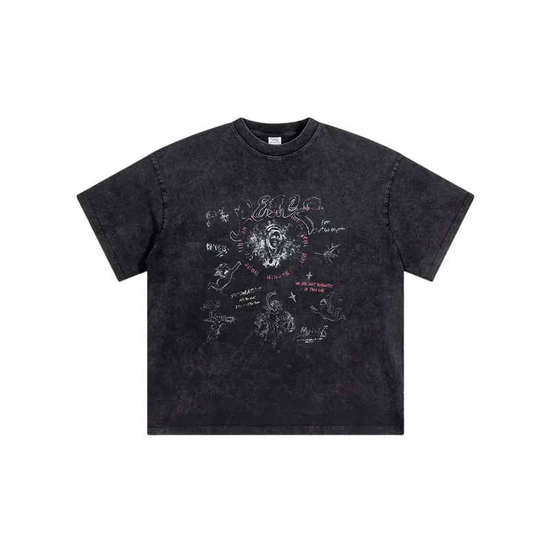Casual Sporty 100% Cotton T Shirt-0