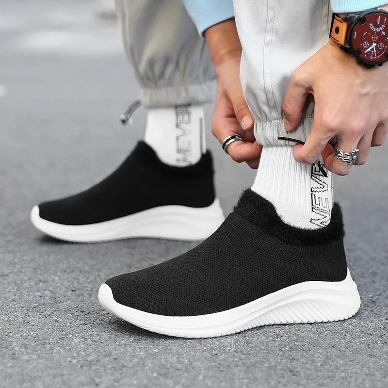 Simple Breathable Slip On Shoes-1