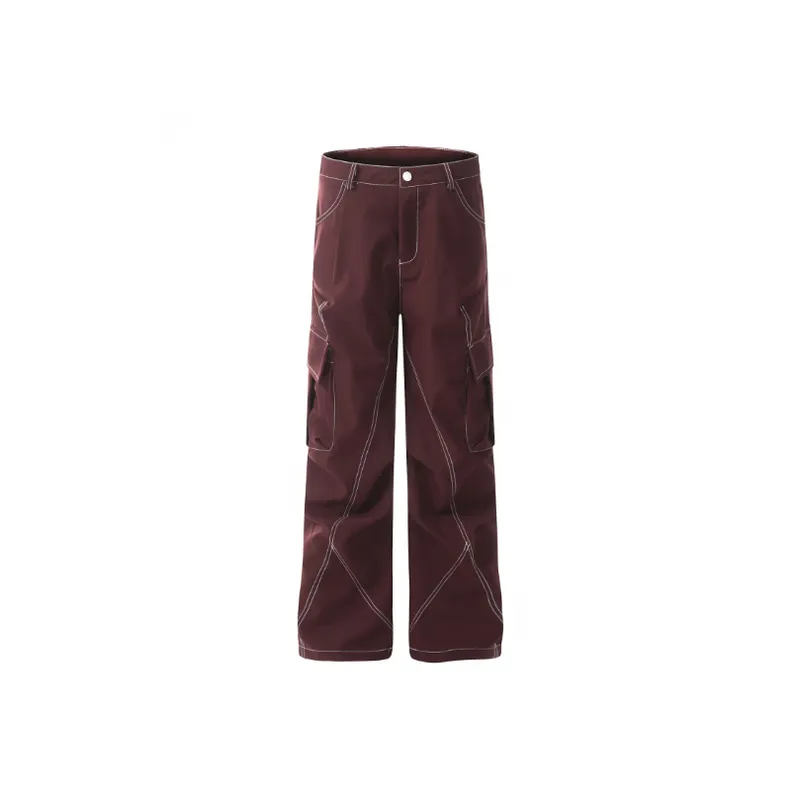 Fashionable Straight Leg Jeans-4