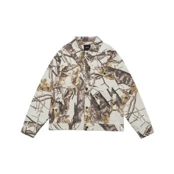 Trendy Vintage Briar Camouflage Jacket