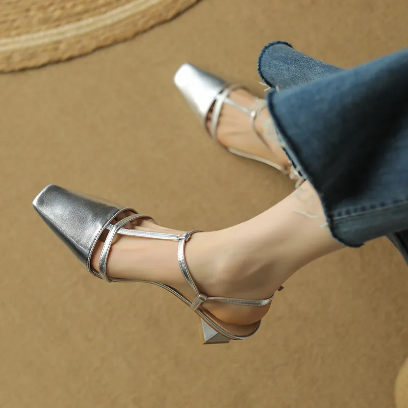 Basics Buckle High Heels-7