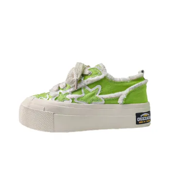 Vintage Platform Brand Canvas Shoes