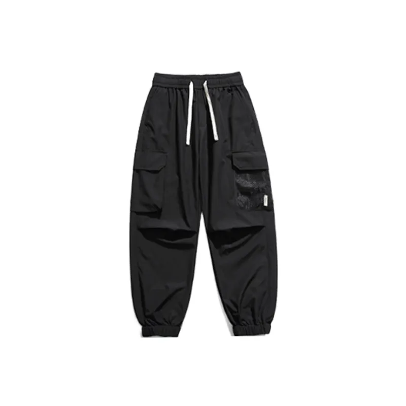 Multi pocket Functional Loose Pants-8