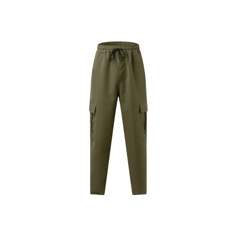 Loose Straight Casual Trousers-6