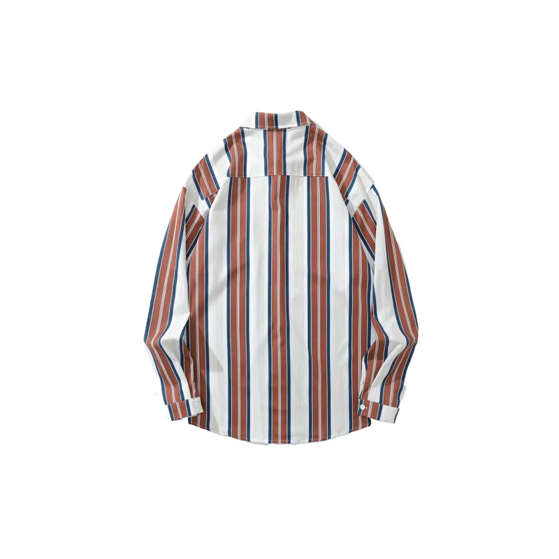 Loose Retro Cotton Shirt-9