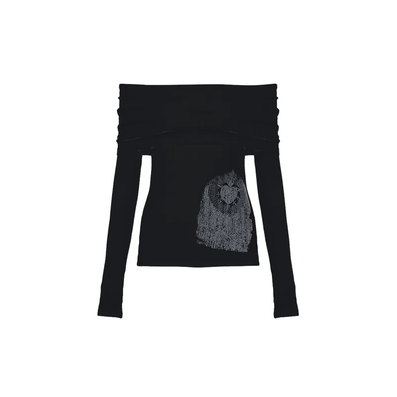 Casual Retro Knitted Fabric T Shirt-5