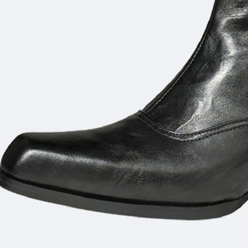 Simple Fashionable Knee High Boots-3