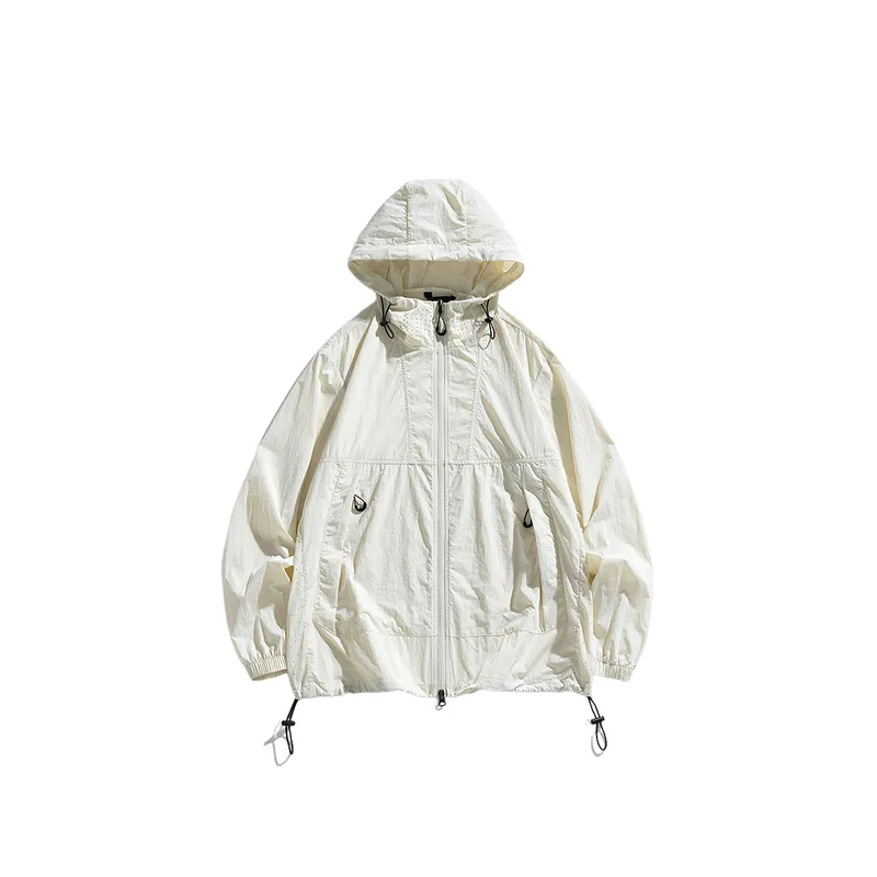 Fashionable Simple Nylon Outdoor Jacket-1