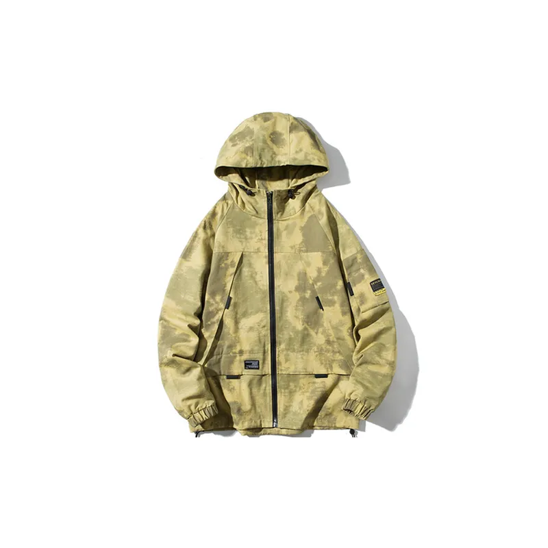 New Retro Camouflage Functional Loose Jacket-2