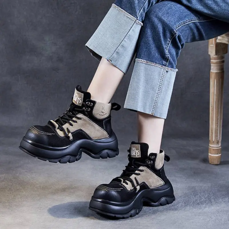 Casual Retro Platform Shoes-7