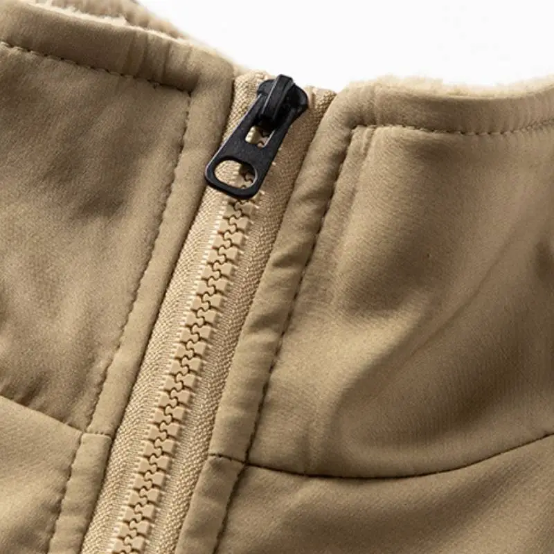 Casual Loose Quilted Jacket-6