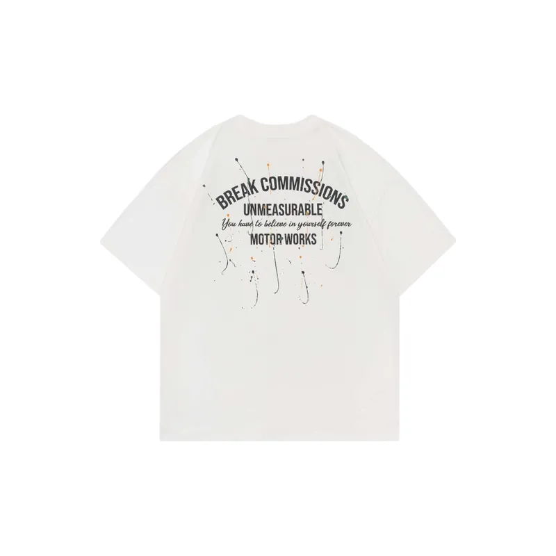 Loose Versatile Half Sleeved T Shirt-3