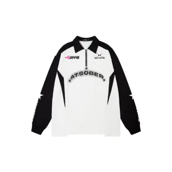 Half Zip Long Sleeve T Shirt
