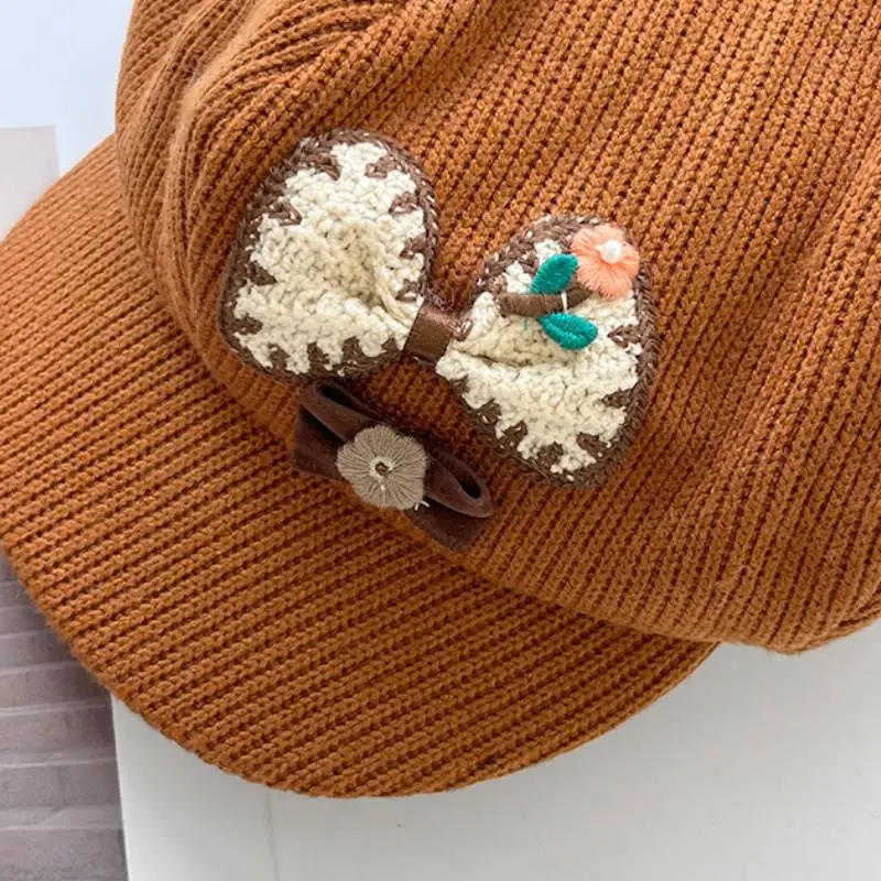 Retro Fashionable Warming Beret-2