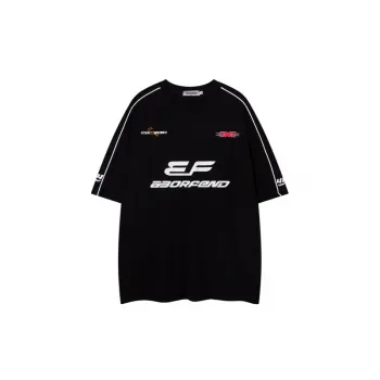 Printing Color Splicing Short Sleeve T shirt