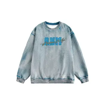 Fashion Embroidered Blended Synthetic Fabrics Sweatshirt