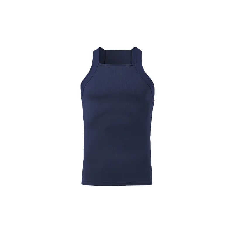 Plain Fashionable Polyester Vest-4